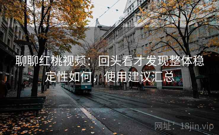 聊聊红桃视频：回头看才发现整体稳定性如何，使用建议汇总