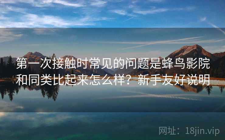 第一次接触时常见的问题是蜂鸟影院和同类比起来怎么样?新手友好说明