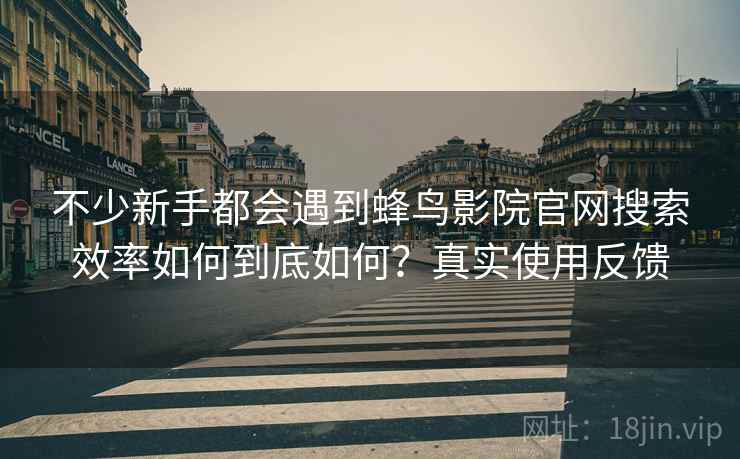 不少新手都会遇到蜂鸟影院官网搜索效率如何到底如何?真实使用反馈 第2张 不少新手都会遇到蜂鸟影院官网搜索效率如何到底如何?真实使用反馈 第2张