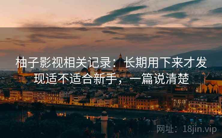 柚子影视相关记录:长期用下来才发现适不适合新手,一篇说清楚 第2张 柚子影视相关记录:长期用下来才发现适不适合新手,一篇说清楚 第2张