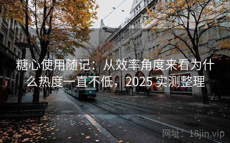 糖心使用随记:从效率角度来看为什么热度一直不低,2025 实测整理 第2张 糖心使用随记:从效率角度来看为什么热度一直不低,2025 实测整理 第2张