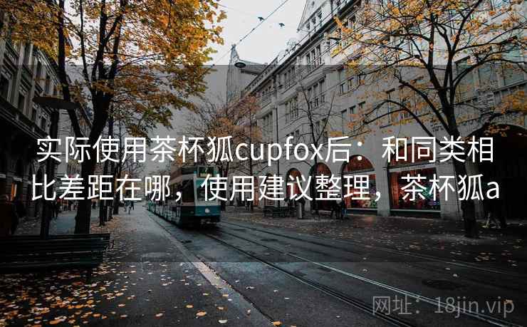 实际使用茶杯狐cupfox后：和同类相比差距在哪，使用建议整理，茶杯狐a